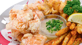 和風揚げ物盛り合わせ