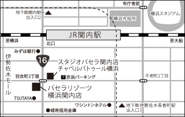 �p�Z�����]�[�c���l�֓��X�@�A�N�Z�XMAP