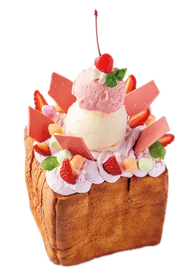 いちごとミルクハニトー