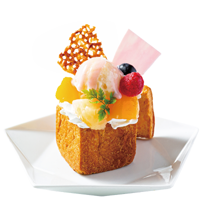 プチハニトーはちみつヨーグルトとトリプルピーチ