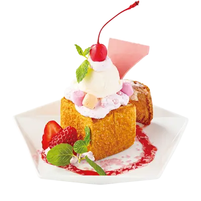 いちごとミルクのプチハニトー　～いちごミルクソース～