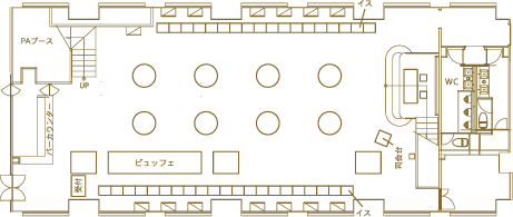 グレースバリ銀座 レイアウト