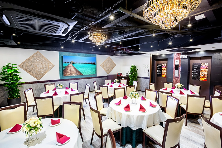 最大60名様まで収容可能なバリリゾート空間