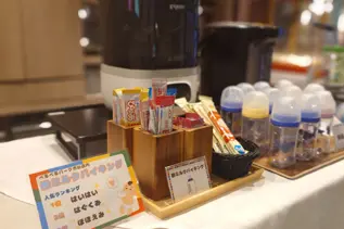 Powdered milk buffet