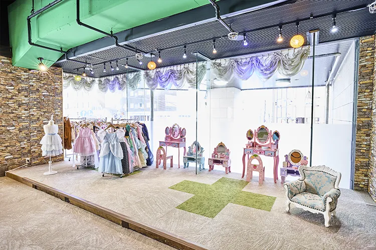 ドレスアップコーナー