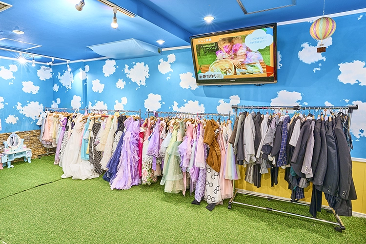 ドレスアップコーナー