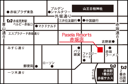 写真で案内するカラオケパセラ赤坂店へのアクセス リゾート複合型エンターテインメント施設のパセラリゾーツ 写真で案内するカラオケパセラ赤坂店へのアクセス リゾート複合型エンターテインメント施設のパセラリゾーツ