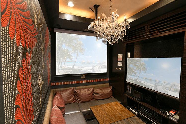 カラオケパセラ赤坂店の店内紹介 ルームギャラリー リゾート複合型エンターテインメント施設のパセラリゾーツ