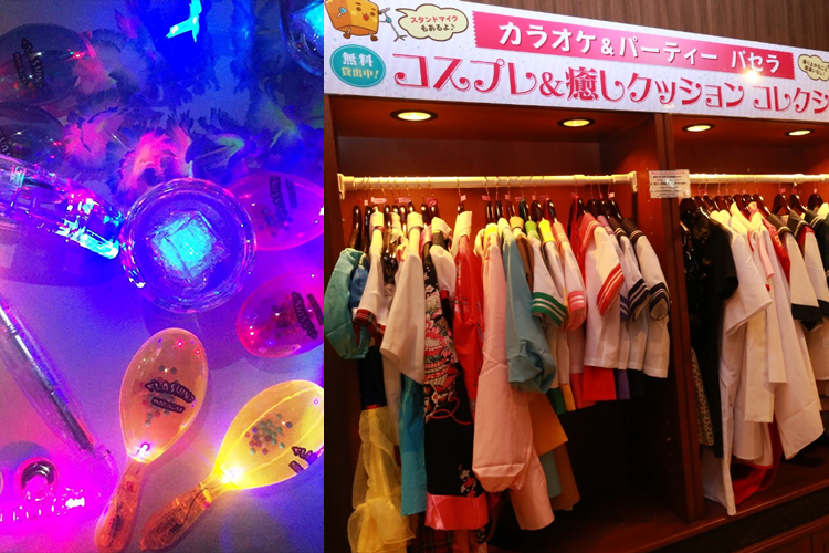 盛り上げグッズも充実!