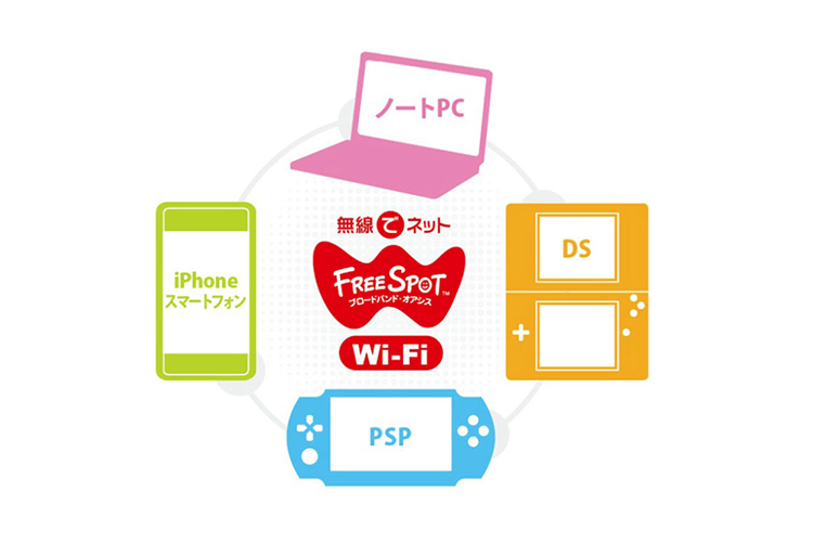 無料Wi-Fi完備!