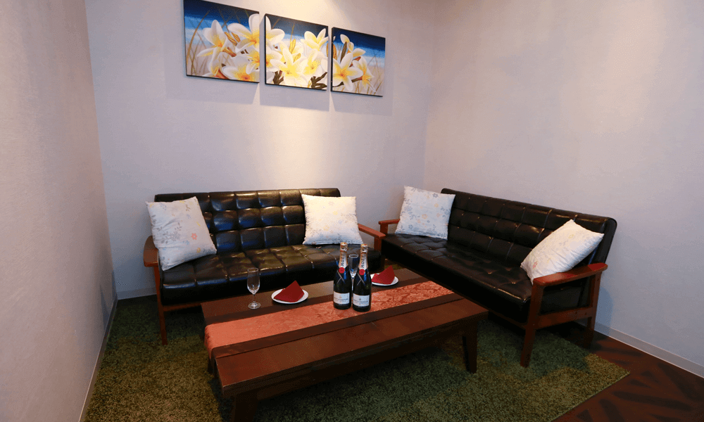 靴脱ぎタイプのルーム