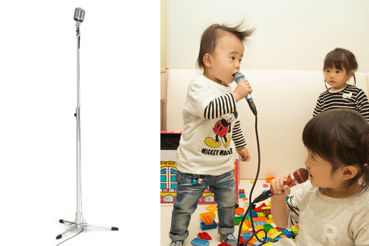 スタンドマイク・子供用マイク
