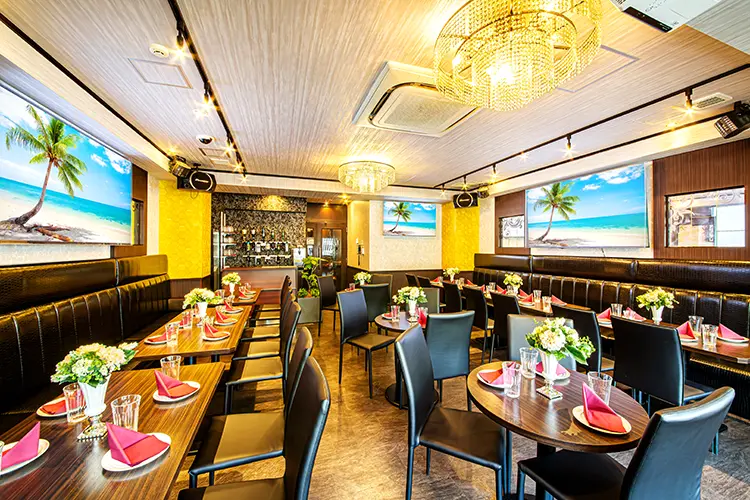 フラットな部屋の例