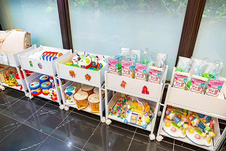 貸し出しのおもちゃの一例