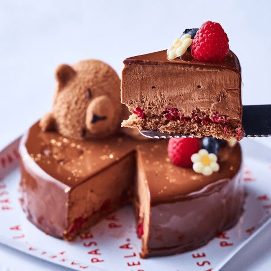 くまちゃんのチョコレートムースケーキ