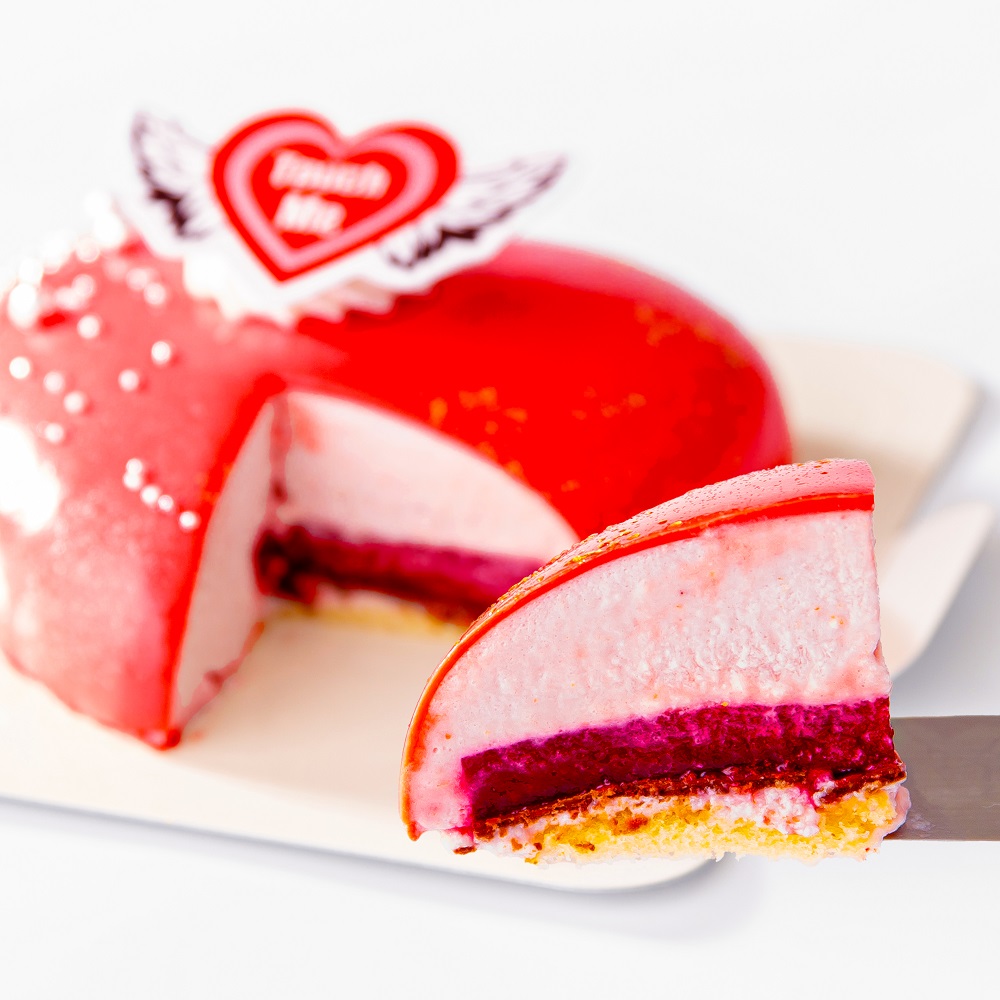ハートタッチケーキ