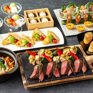 2/26~【歓送迎会】国産サーロインステーキ付きシーズンデラックスコース(部屋料金+料理全7皿(全10品)+飲み放題付き)