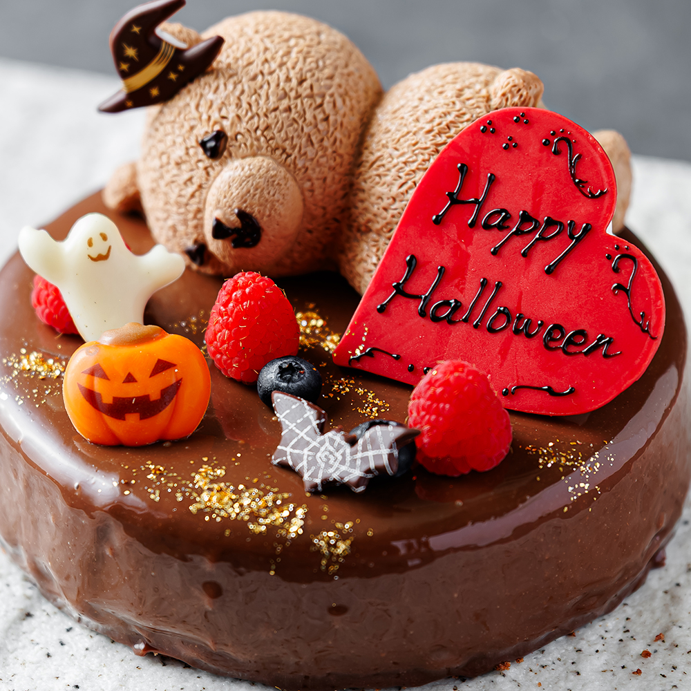 いたずらくまちゃんのチョコレートムースケーキ