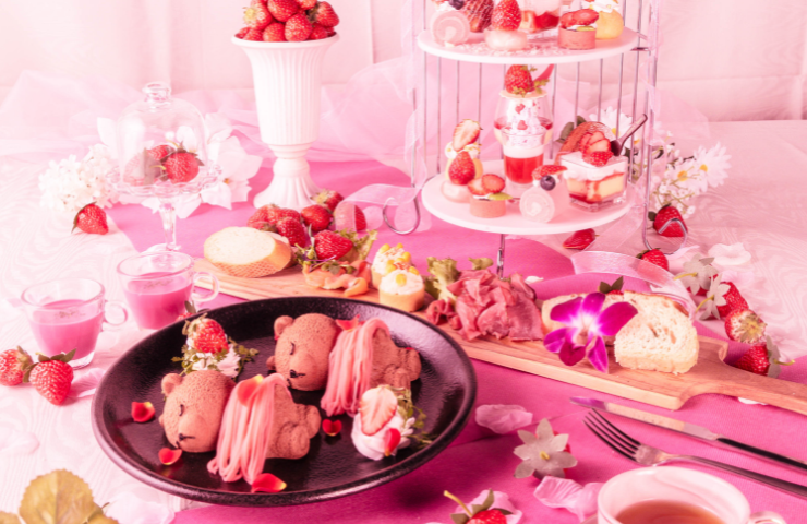 1/8・START 苺づくしのアフタヌーンティー