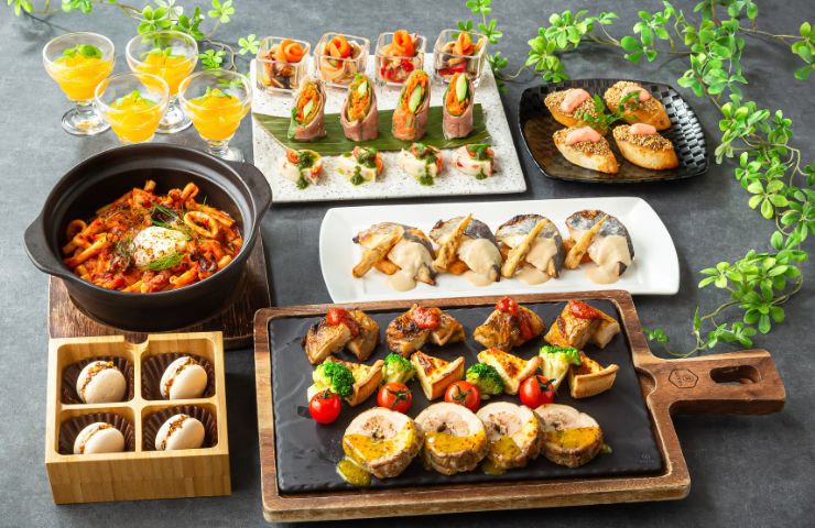 ミッドナイトコース料理