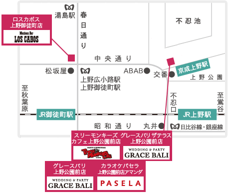 しかも、アクセス便利な上野エリア